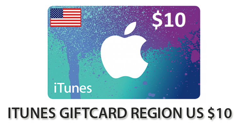 Jual GiftCard Itunes Region USA $10