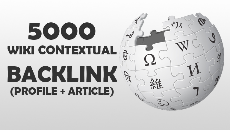 Jasa Seo Wiki Contextual Backlinks (5000 Profiles dan Artikel)