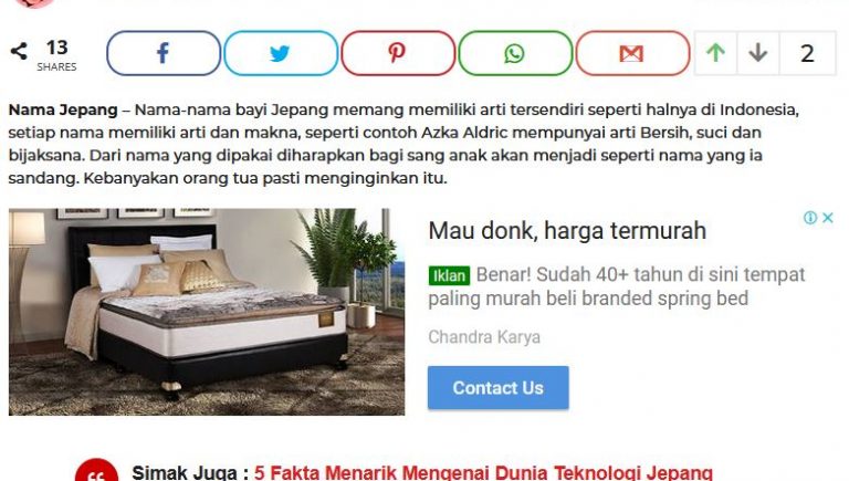 PROMO Jasa Penulis Artikel 400 Kata !! Bahasa Indonesia