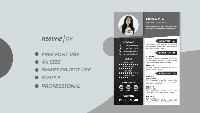 Resume/CV Professional