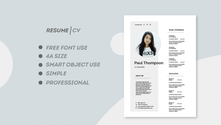 Resume/CV Professional