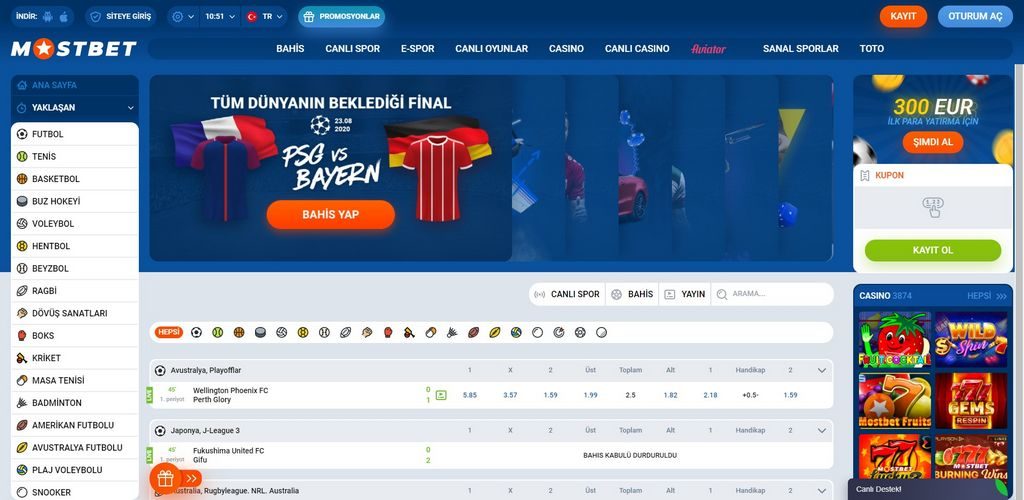 Stránka Mostbet a aplikace pro sázení a sázení 2025